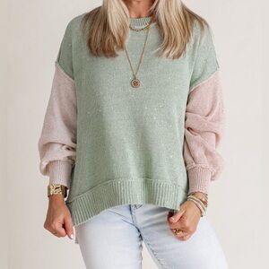 NWT Color Block Sweater